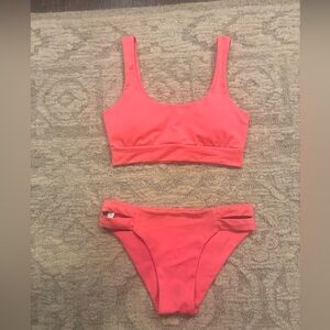 Breakwater Surf Co. Hot Pink Bikini | Top: S  Bottoms: XS